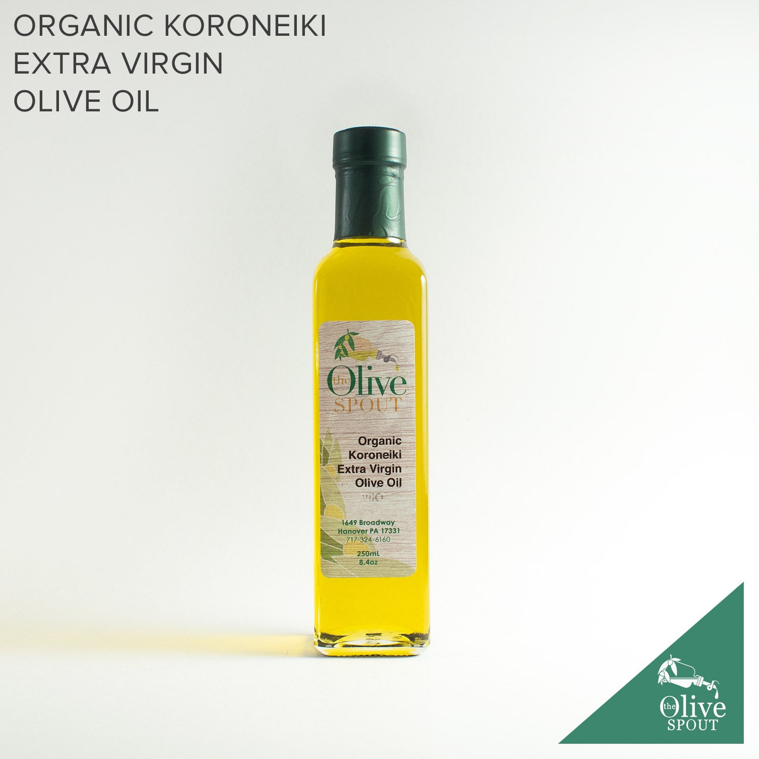 Greek Koroneiki Extra Virgin Olive Oil 250ml